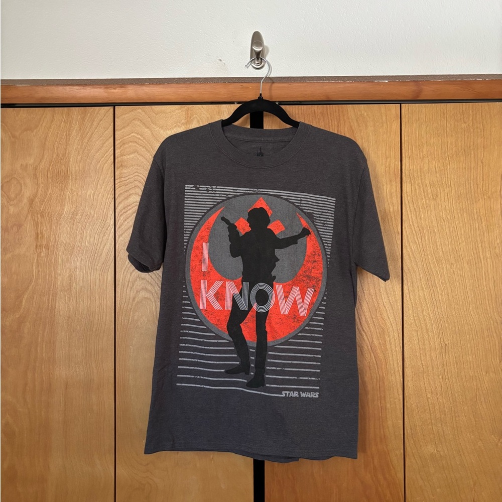 Men and Women’s “I love you, I know” Disney’s Starwars Shirts